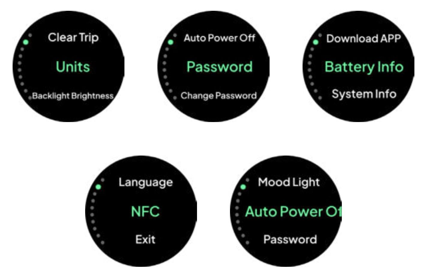 User Menu Entry